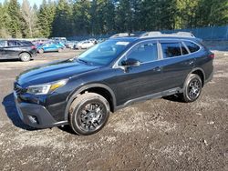 Salvage cars for sale at Graham, WA auction: 2020 Subaru Outback Onyx Edition XT