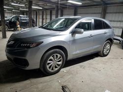 Salvage cars for sale at Madisonville, TN auction: 2017 Acura RDX Technology