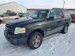 Ford salvage cars for sale: 2007 Ford Expedition XLT