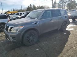 Salvage cars for sale from Copart Denver, CO: 2017 Nissan Armada SV