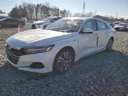 Vehiculos salvage en venta de Copart Cleveland: 2021 Honda Accord Hybrid EXL