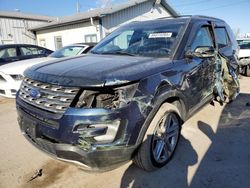 Salvage Cars with No Bids Yet For Sale at auction: 2017 Ford Explorer XLT