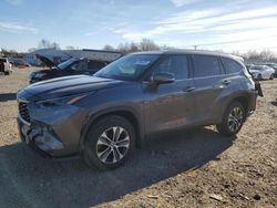 Salvage cars for sale at Hillsborough, NJ auction: 2022 Toyota Highlander XLE