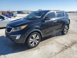 Salvage cars for sale at Haslet, TX auction: 2013 KIA Sportage EX