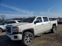 GMC Sierra k1500 sle Vehiculos salvage en venta: 2015 GMC Sierra K1500 SLE