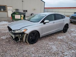 Salvage cars for sale at Rapid City, SD auction: 2016 Ford Fusion S