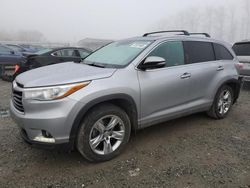 Toyota Highlander Vehiculos salvage en venta: 2015 Toyota Highlander Limited