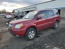 Salvage cars for sale at New Britain, CT auction: 2006 Honda Pilot EX