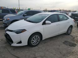 Salvage cars for sale at Indianapolis, IN auction: 2018 Toyota Corolla L