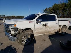 Salvage cars for sale at Dunn, NC auction: 2022 Chevrolet Silverado K1500 LTZ