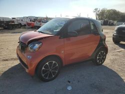 Smart salvage cars for sale: 2016 Smart Fortwo