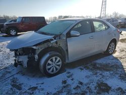 Salvage cars for sale at Windsor, NJ auction: 2016 Toyota Corolla L