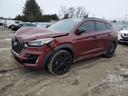 Salvage cars for sale at Finksburg, MD auction: 2019 Hyundai Tucson Limited