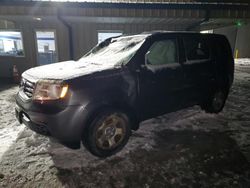 Salvage cars for sale at Central Square, NY auction: 2012 Honda Pilot LX