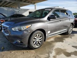 Salvage cars for sale at West Palm Beach, FL auction: 2014 Infiniti QX60