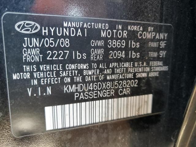 2008 Hyundai Elantra GLS