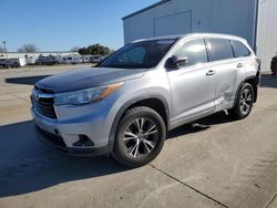 Toyota salvage cars for sale: 2016 Toyota Highlander XLE