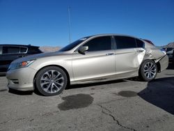 Salvage cars for sale at North Las Vegas, NV auction: 2014 Honda Accord Sport