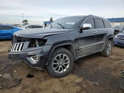 Jeep Vehiculos salvage en venta: 2015 Jeep Grand Cherokee Limited