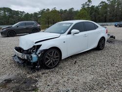 Salvage cars for sale at Houston, TX auction: 2017 Lexus IS 200T