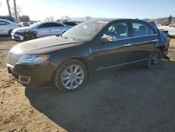 Salvage cars for sale at San Martin, CA auction: 2012 Lincoln MKZ Hybrid