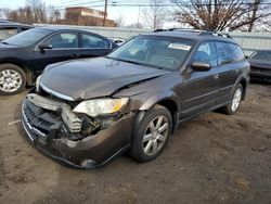 Salvage cars for sale from Copart New Britain, CT: 2008 Subaru Outback 2.5I Limited