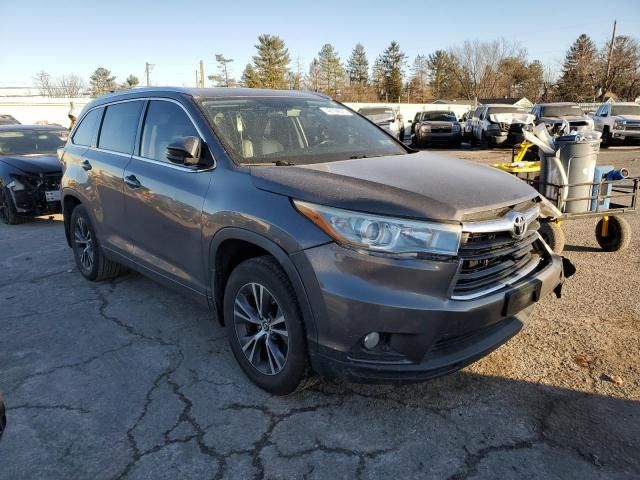 2016 Toyota Highlander XLE