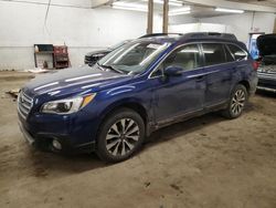 2015 Subaru Outback 2.5I Limited en venta en Ham Lake, MN