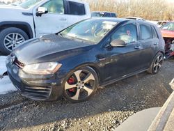 Volkswagen salvage cars for sale: 2016 Volkswagen GTI S/SE