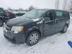 Salvage cars for sale from Copart Ontario Auction, ON: 2014 Dodge Grand Caravan SE