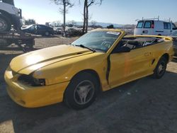 Salvage cars for sale at San Martin, CA auction: 1998 Ford Mustang