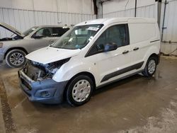 Salvage trucks for sale at Franklin, WI auction: 2018 Ford Transit Connect XL