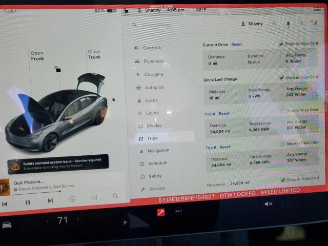 2022 Tesla Model 3