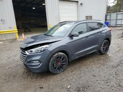 Salvage cars for sale at Austell, GA auction: 2017 Hyundai Tucson Limited