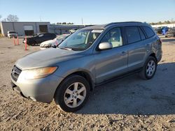 Hyundai salvage cars for sale: 2007 Hyundai Santa FE SE