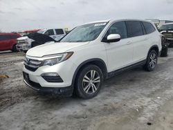 Salvage cars for sale at Cahokia Heights, IL auction: 2017 Honda Pilot EXL