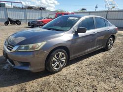 Salvage cars for sale at Kapolei, HI auction: 2015 Honda Accord LX