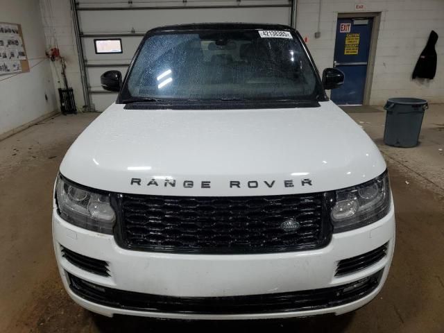 2015 Land Rover Range Rover Supercharged