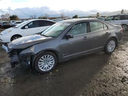 Salvage cars for sale from Copart Cleveland: 2012 Ford Fusion Hybrid