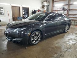 Salvage cars for sale at Pekin, IL auction: 2014 Lincoln MKZ