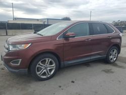 Ford Edge salvage cars for sale: 2015 Ford Edge Titanium