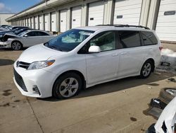 Salvage cars for sale at Louisville, KY auction: 2019 Toyota Sienna LE