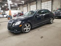 Salvage cars for sale from Copart Blaine, MN: 2011 Mercedes-Benz E 350 4matic