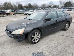 Salvage cars for sale at Madisonville, TN auction: 2003 Honda Accord EX