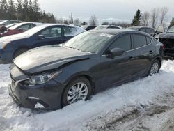 Salvage cars for sale from Copart Bowmanville, ON: 2016 Mazda 3 Touring