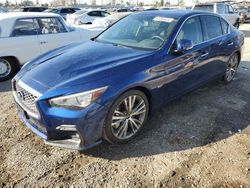 Infiniti salvage cars for sale: 2020 Infiniti Q50 Pure