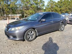 Salvage cars for sale at Houston, TX auction: 2015 Honda Accord LX