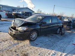 Salvage cars for sale at Pekin, IL auction: 2017 Nissan Sentra S