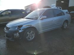 Honda salvage cars for sale: 2005 Honda Civic EX