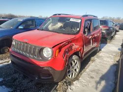 Salvage cars for sale at Cahokia Heights, IL auction: 2018 Jeep Renegade Latitude